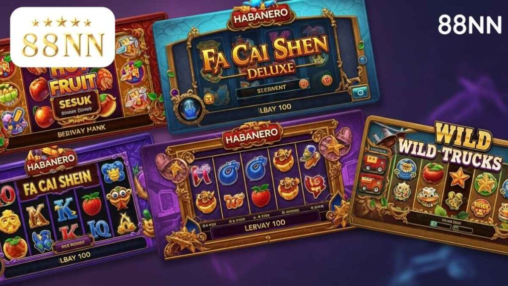 Thế giới game độc đáo từ Habanero đã có mặt tại 88NN! Đồ họa đỉnh cao, chủ đề đa dạng, sẵn sàng bùng nổ cùng bạn