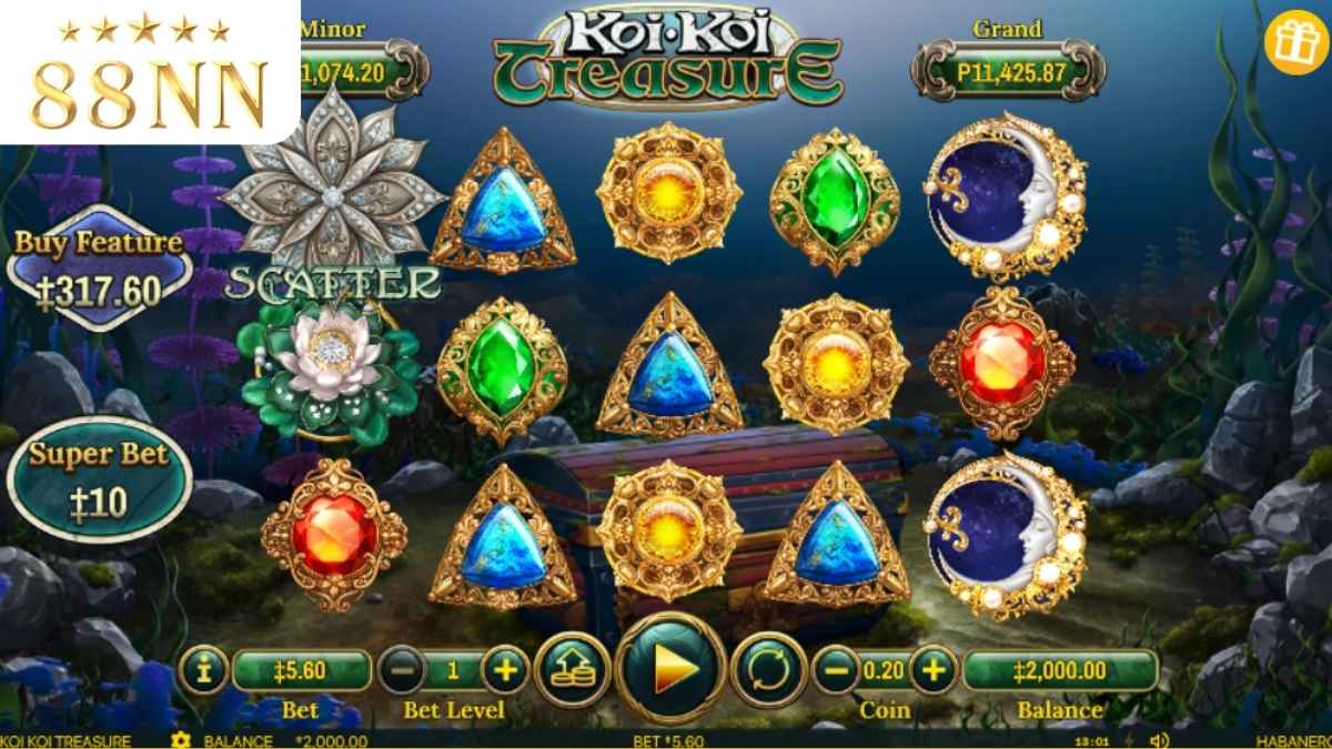 Game Koi Treasure tại 88nn